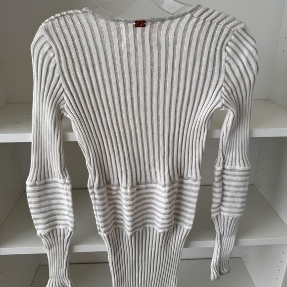 FOR LOVE AND LEMONS KNITZ The Switch Stripe Sweater Dress - Picture 5 of 6